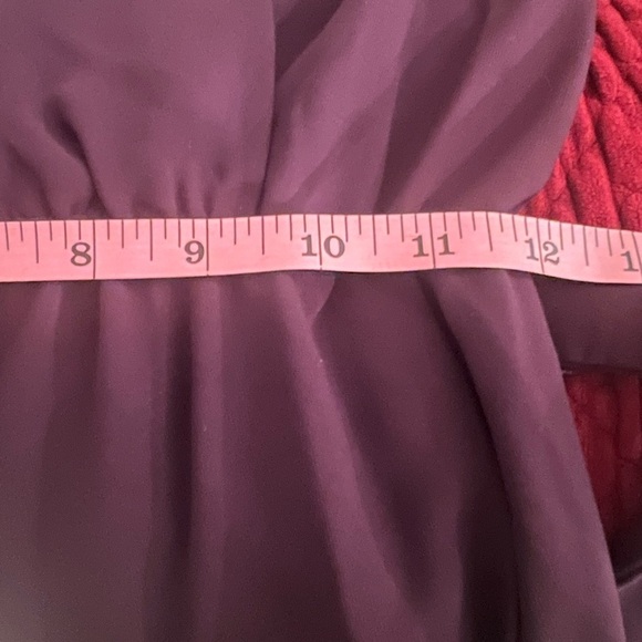 Amanda Uprichard The Annika Jumpsuit elegant burgundy NWOT - Picture 14 of 15